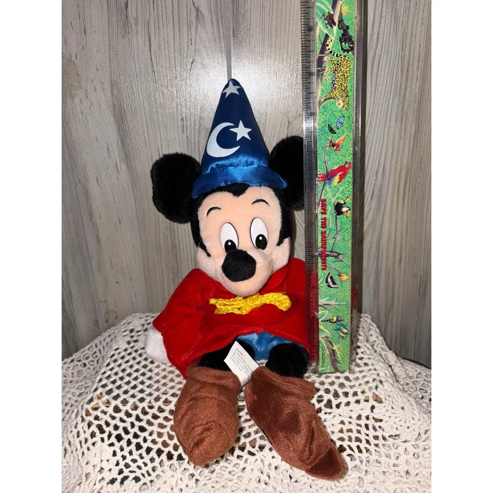 Disney Sorcerer Mickey Mouse Plush Fantasia Wizard Walt Disney World